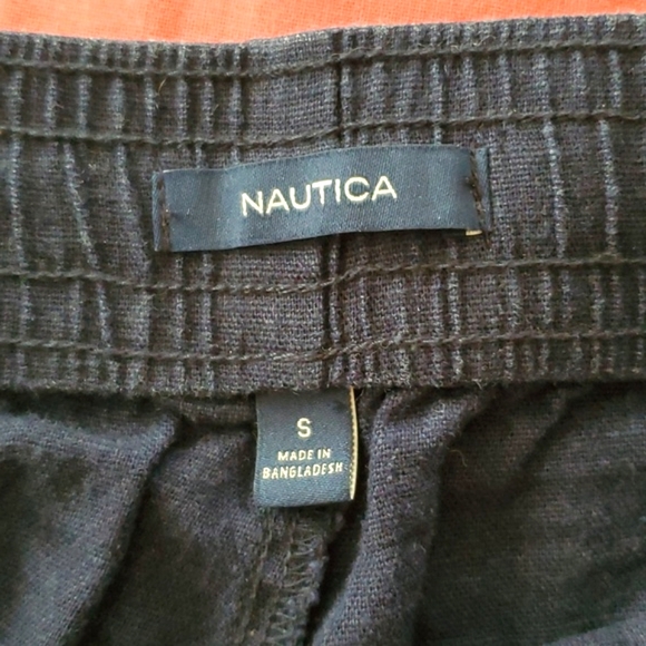 3/$25 Nautica Linen Blend shorts sz sm/med - Picture 3 of 7